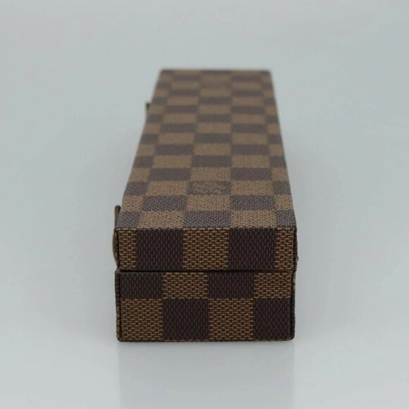 LOUIS VUITTON Damier Ebene Watch case Accessory Case LV - Picture 4 of 15